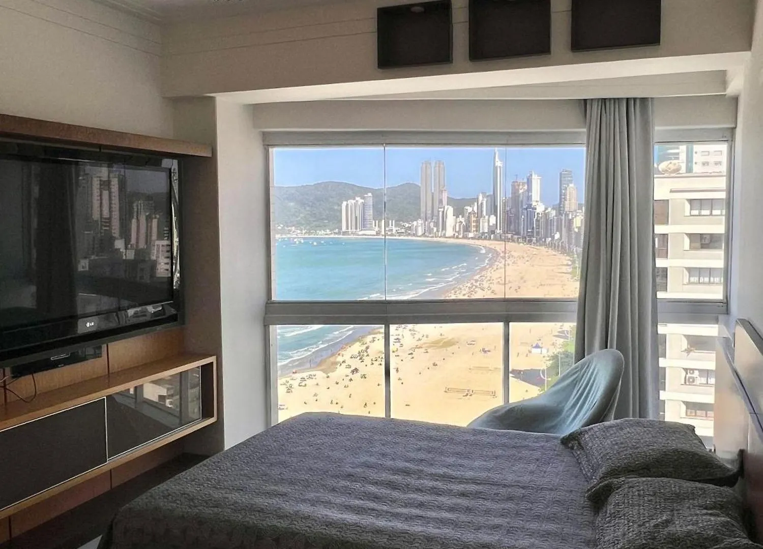 Apartmán 03 Dorm. Frente Mar Balneário Camboriú Brazílie